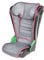 WALSER Auto Kindersitz Noemi, extra schmaler Reisekindersitz (3-8 Jahre) 100-135 cm, klappbare Sitzerhöhung Auto Kinder, ECE R129 Sitzerhöhung waschbar, Autositz Größe 57x46x22 cm Schwarz/Pink
