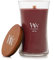 Candela profumata WoodWick con stoppino scoppiettante | Candela clessidra grande Rouge Oud | Candele a lunga combustione: Fino a 130 ore | Regali perfetti per le donne