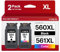 WISETA PG-560XL CL-561XL patronen für Canon 560 561 druckerpatronen Multipack Tintenpatrone für Canon 560XL 561XL für Pixma TS5350 TS5351 TS5352 TS5353 TS7450 TS7451 (Schwarz, Farbe, 2er-Pack)