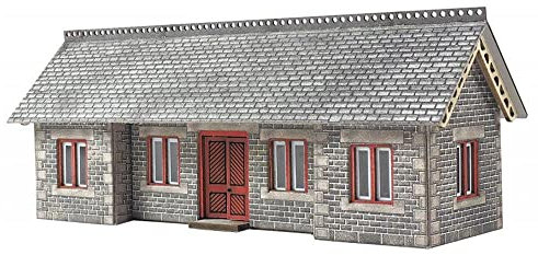 Metcalfe PN934 N Scale Settle & Carlisle Station Shelter Cardboard Kit