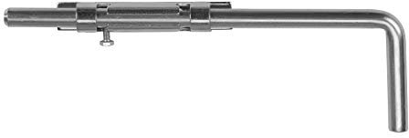 Garten-Torriegel 320 mm Stahl verzinkt Ø 16 mm Robuste Sicherheit für Ihr Gartentor Torfeststeller Gartentorfeststeller Riegelverschluß von SOTECH