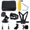 Navitech 9 in 1 Action Camera Accessory Combo Kit And Rugged Grey Storage Case Compatible With The YI Lite Action Camera