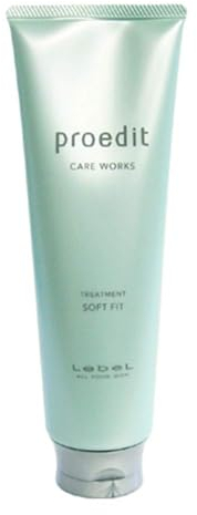 Lebel Proedit Care Works New Hair Ttreatment Soft Fit - 250ml (Green Tea Set)