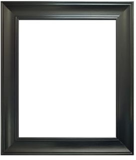 FRAMES BY POST Scandi Vintage Black Picture Photo Frame 50 x 70 cm (Plastic Glass)