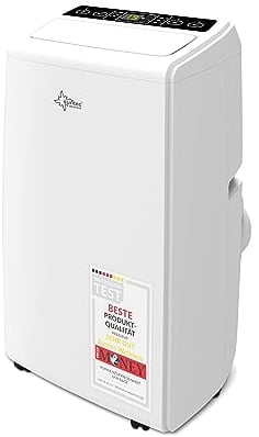 Suntec Climatiseur Portable Advance 9.0 Eco R290 - Climatiseur Mobile, Déshumidificateur, Ventilateur, 9000BTU/h, 3,5KW, Pour max.~35 M², Minuterie Programmable, Télécommande | Tuyau d'évacuation