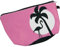 cosey Make-up Tasche, trendige Schminktasche und Kulturbeutel – Flamingo Pink
