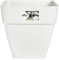 elho Vibia Campana Square Macetero, White, 30 cm