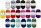 10x50 Gramm Gründl Filzwolle Uni aus 100% Schurwolle inkl. Anleitung für Filzschuhe (10er Bunt Mix (Farbauswahl nicht möglich))