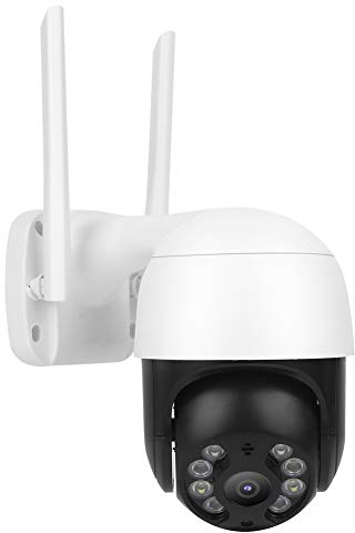 Kuppelkamera 1080P HD WiFi IP-Kamera Drahtlose Kamera mit -Bewegungserkennung PTZ-Kamera 8 Lichter IP66 Wasserdichter Mensch erkennt farbige für die Sicherheit zu Hause(Mich)