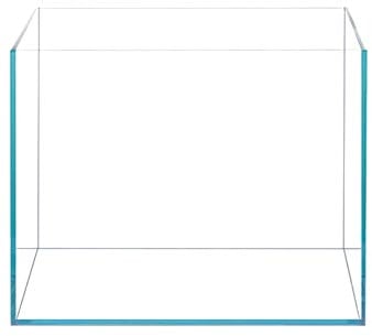 35 Litre Rimless Low Iron Glass Aquarium Tank 45cm x 28cm x 30cm, Thickness Standard Jointed