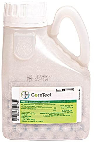 coretect Árbol y arbusto tabletas insecticida – 250 comprimidos por botella