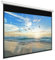 Projector Screen Manual Pull Down 100 inch 16:9 Auto Locking Indoor Outdoor 4K Ultra HD Wide Viewing Angle Wrinkle-Free Design Projection Screen Easy to Clean for Home Theater Office School by CUETHOU