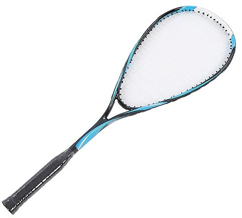 Oumefar Squashschläger-Paket, Stoßfester Squashschläger für Anfänger, Verschleißfest, Große Schlägerfläche für den Spielplatz