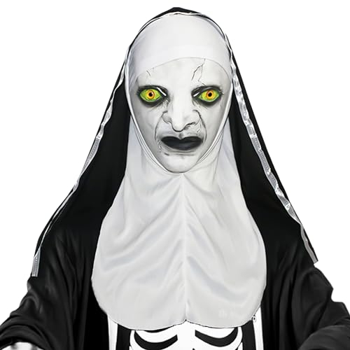 EKSMA Horror Maske, Skelett Masken - Horror-Figur, Maske - Gummi, 1 Stück - Erwachsene, Unisex