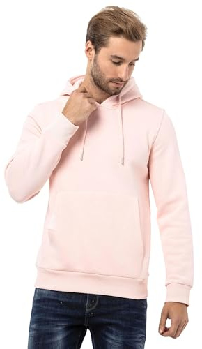 Cipo & Baxx Herren Hoodie Sweatshirt Series – Stylischer Pullover im Casual Streetwear Look mit Kapuze & Kängurutasche – Bequemes Oberteil für Alltag & Freizeit