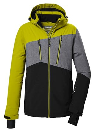 Killtec Herren Skijacke Funktionsjacke mit Kapuze und Schneefang KSW 306 MN SKI Jckt wasserdicht, Winddicht, atmungsaktiv