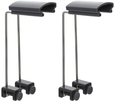 Angoily 2St Aquarium Lampe Halterung Aquarium Beleuchtung Halter für Fischbecken Reptilien Terrarien Wärmelampenhalter Aquarium Pflanzenständer Lampengestell für Aquarien Einstellbar [Energieklasse A+