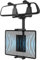 Kolasels Rückspiegel Auto Tablet Halterung, Halterung Auto Rückspiegel, 360° Einziehbarer Arm Tablet Handyhalter, Rückspiegel Clip für iPad Pro Air Mini, Galaxy Tabs, iPhone, 4~12.9 Tablets