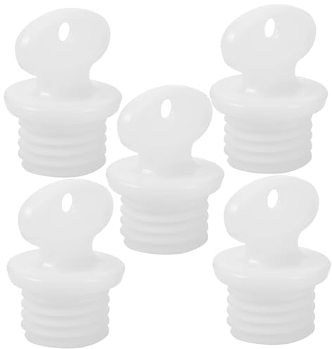 GOOHOCHY 5pièces Bouchons De Rechange pour Bouillotte Petits Bouchons Étanches Plastique pour Bouteille Eau Chaude Séparateurs Anti-Fuite Portables Accessoires De Joint pour Bouillotte Lit