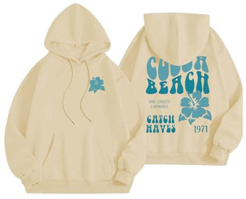 ZTFYKLIN Mens Hoodies Sale Clearance Pullover Beige Damen Oberteil Damen Bordeaux Sweatshirt Jacke Gelb Damen Kleidung Damen Groesse Xs Kuschel Pullover Damen XXL Holiday Clothes for Women Uk