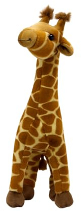 Landahl & Baumann Plüschgiraffe 30 cm – Kuscheltier Giraffe mit großen Glitzeraugen, Weiches Stofftier für Kinder, Geschenkidee