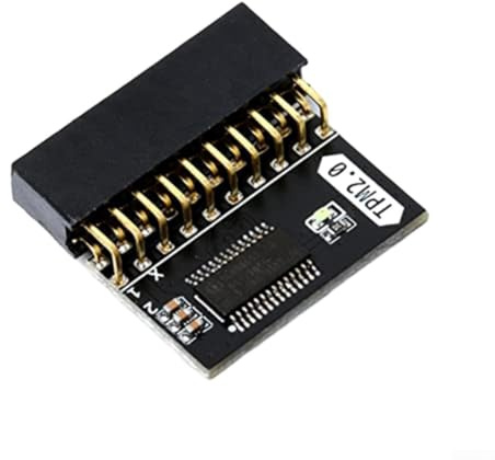 Modulo di sicurezza crittografia TPM 2.0 - 2x10 pin, passo 2,54 mm, compatibile con schede madri GA e sistemi DDR4 per Windows 11