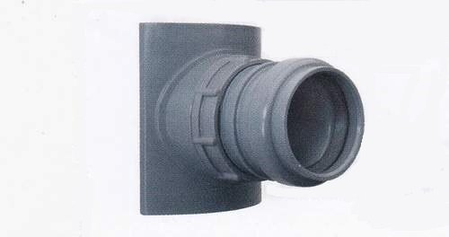 AIRFIT Schraub-Abzweig Anschlussverbinder DN 50 füt HT-Rohr Ø 125 mm (125 x 50)