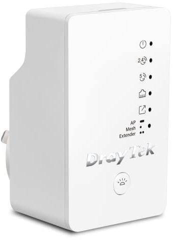 DrayTek Vigor Access Point 802-11ac Dual-Band Wall-Plug Portable AP/Repeater - Die einfachste Range-Extend-Lösung