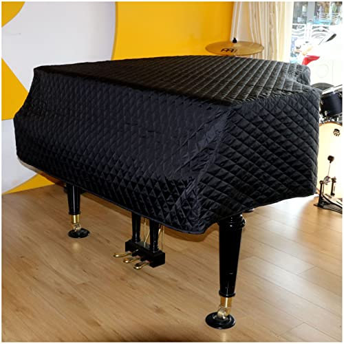 Cutfouwe Klavier FlüGel Abdeckung-Schwarze FlüGel Klavier Abdeckung-Grand Piano Cover,160cm