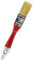 HARDY WORKING TOOLS Flachpinsel-Set 6-teilig, 6 Stück – 25 mm Breite, Malerpinsel Set mit Holzgriff, Lackpinsel Serie *33*, 6PCS, Pinselset A0200-330610