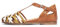 Pikolinos Halboffene Schuhe in Leder Talavera für Frauen Farbe Marrón