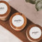 108 x Round Herb & Spice Jar Labels - Contemporary Printed White Sticky Herb & Spice Labels for Kitchen and Pantry Storage