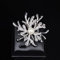 hcma Weihnachten Edlen Schmuck Broschen für Frauen 925 Silber Party Luxus Brosche Perle Schmuck Schneeflocke Weihnachtsfest Broschen Unisex
