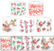 5 Rollen Lustige Weihnachten Toilettenpapier,Weihnachten Toilettenpapier Weihnachtsmann Klopapier Weihnachten Toilettenpapierrollen Weihnachten Muster Toilettenpapier für Weihnachten Dekorative