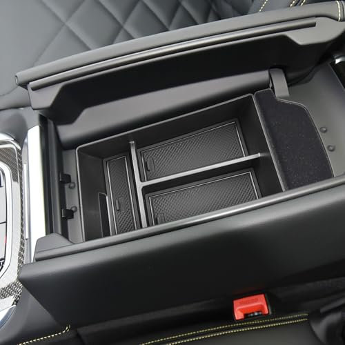 SHAOHAO Kompatibel mit BMW X5 G05 / X6 G06 / X7 G07 2019-2025 Mittelkonsole Armlehne Aufbewahrungsbox Mittelarmlehne Organizer Tray Multifunktionaler Handschuhfach Autozubehör bmw x5 g05