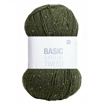 Rico Strickwolle Basic Super Big Tweed Aran – 400 g