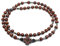 2 Stück Holzperlen Kreuz Armband Meditation Gebetskette katholische christliche Rosenkranz Perlen Armband Armreif Yoga religiöser Schmuck Charms, Einheitsgröße, Holz