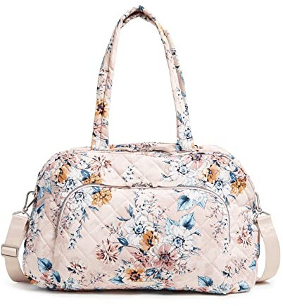 Vera Bradley Performance Twill Weekender Reisetasche, Pfirsichblüten-Bouquet, Einheitsgröße