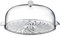Aspect Cake Stand With Dome Lid, Acacia Cake Plate with Cover, Cake, Cupcake and Cooking serving platter with lid, Clear Acrylic Dome Cover for Cakes,Pastries,Cheese - Ideal for Birthday,Wedding,Cafe