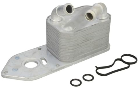 THERMOTEC D4G021TT Ölkühler Motoröl Kühler Kompatibel mit FORD Transit Custom V362 Kastenwagen FY, FZ 2011393 2035034 2286811