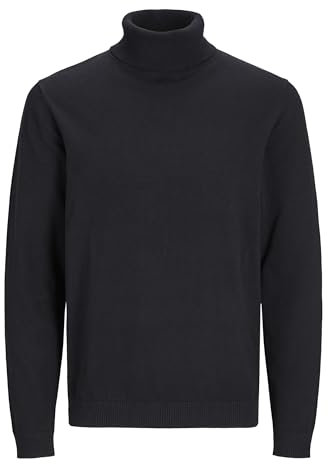 JACK & JONES Col roulé Col roulé Black XL Black XL