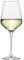 Krosno Large White Wine Glasses Set of 4 | 390 ml | Avant-Garde Collection | Crystal Glass | Perfect for Home, Restaurants and Parties | Dishwasher Safe