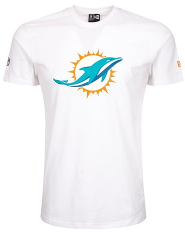 New Era Miami Dolphins NFL Team Logo Weiß T-Shirt - XL
