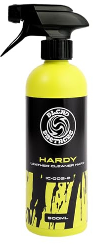 HARDY Lederreiniger Auto – Intensiv Lederpflege Autositze & Sofa – Für stark verschmutztes Leder, Nubuk, Alcantara & Kunstleder – pH-neutral – ohne Duftstoffe – 500 ml