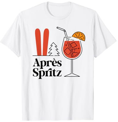 APRÈS SPRITZ X Aperölchen Spritz & Skifahren Skifahrer Ski T-Shirt