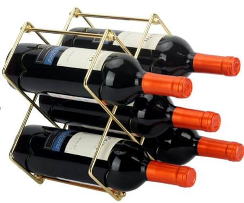 Generico Portabottiglie Vino Cantinetta 5 Posti Porta Bottiglie Vino In Acciaio