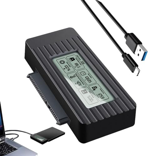 Hard Drive Reader - USB Hard Drive Adapter for Laptop, Tablet, Desktop, Home, Office, Hard Drive Recovery Kit | Hard Drive Dock External Hard Drive Reader