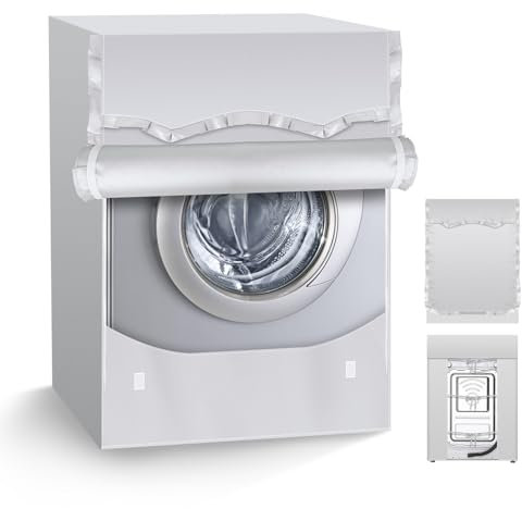 Housse de Machine à Laver,Housse de Protection imperméable pour machine à laver,housse anti-poussière et anti-vieillissement,pour Sèche-Linge à Pompe,sèche-Linge à Chargement Frontal,