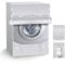 Housse de Machine à Laver,Housse de Protection imperméable pour machine à laver,housse anti-poussière et anti-vieillissement,pour Sèche-Linge à Pompe,sèche-Linge à Chargement Frontal,