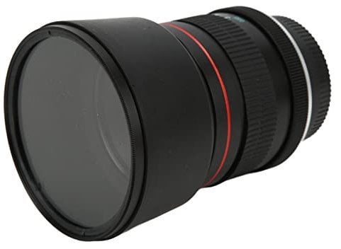 Qukaim 85 mm F1,8 große Blende, Vollbild, manueller Fokus, Porträt, Prime-Objektiv, AI-Halterung für Nikon, mittleres Teleobjektiv, geeignet für Portraitfotografie